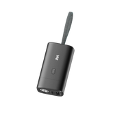 itel PowerEasy I 10000mAh 15W Power Bank with Built-in Type-C & Lightning Cable (Model A1123)