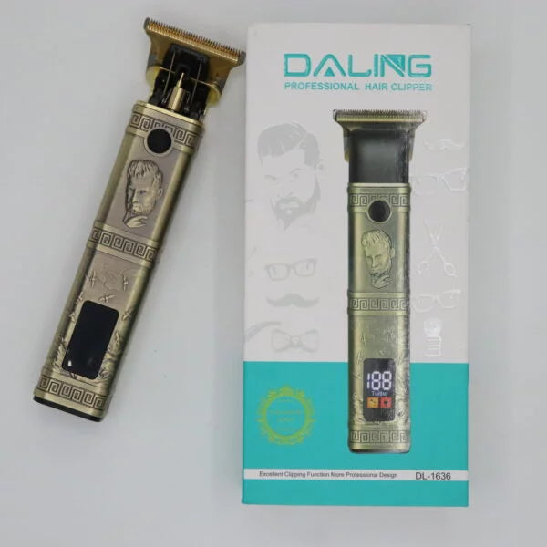 Daling DL1636 Rechargeable Hair Clippers Trimmer With Digital Display