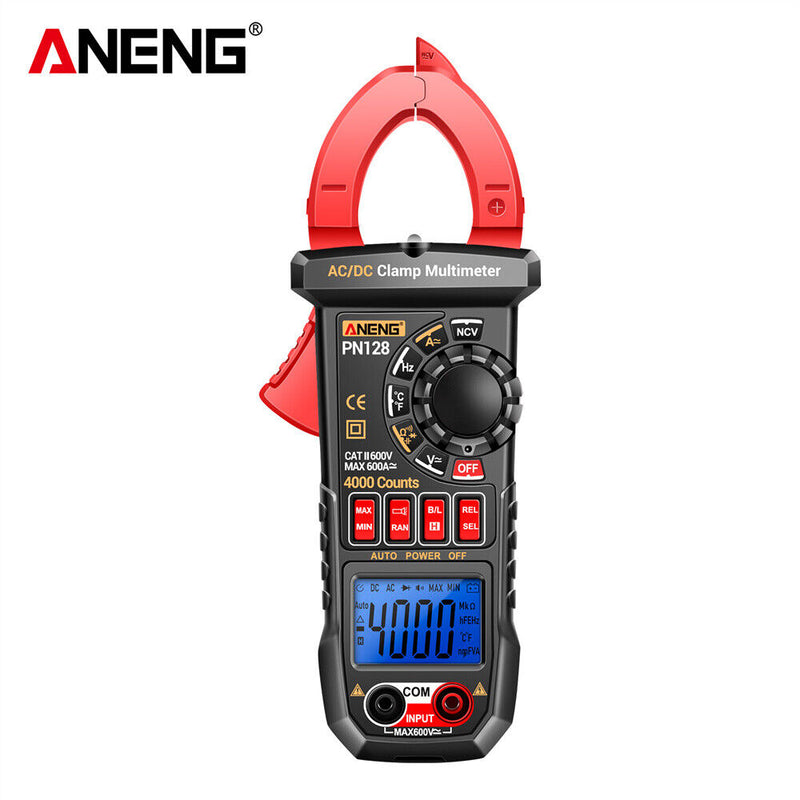 ANENG PN128 Clamp Digital Meter Multimeter 600A AC Current AC/DC Voltage Tester