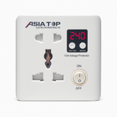 ASIA TOP V261-D  10A Wall Socket with Built-in Timer, Voltage Protection