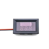 12-60 DC Volt Meter Battery Charge Level Indicator LED Tester Voltmeter