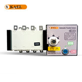 KAEL KAQ5-125/4P Handle Type 125A 4P AC Three Phase Dual Power Automatic Transfer Switch ATS