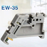 EW35 Din Rail Universal Terminal Blocks End bracket Stops for Circuit Breaker stopper
