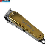 Dingling RF-1981 Professional Hair Clipper – Metal Panel, Corded & Cordless Rechargeable Trimmer