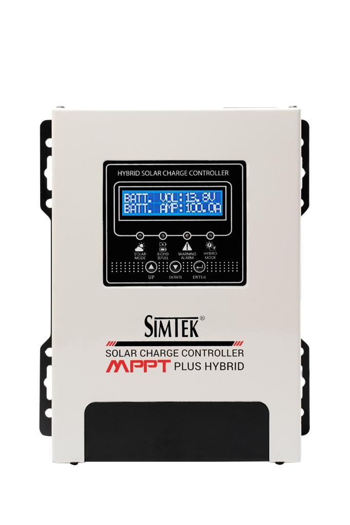 Simtek 70A MPPT with DC load and Settings 2024 Model 120V PV