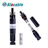 Slocable 1000V DC Inline MC4 Fuse Connector With Buitin 20A Replaceable Fuse