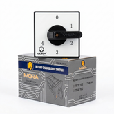 Mora 4 Line 75A/50A Phase and Neutral Selector Switch Mora Rotary Change Over for 4 Meters