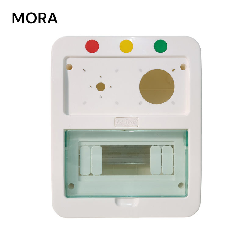 MORA Solar Distribution Box Plastic Electrical DB for multipurpose.
