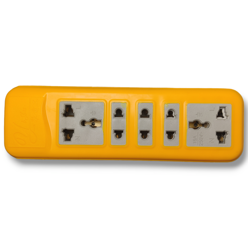 Electric extension board A49 with 5 sockets