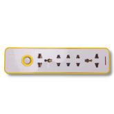 Electric extension board (173) with 5 sockets