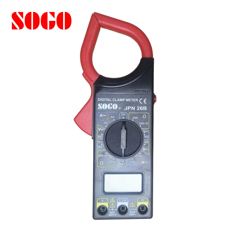 SOGO JPN26B Digital Clamp Meter 1000V DC/ 750V AC