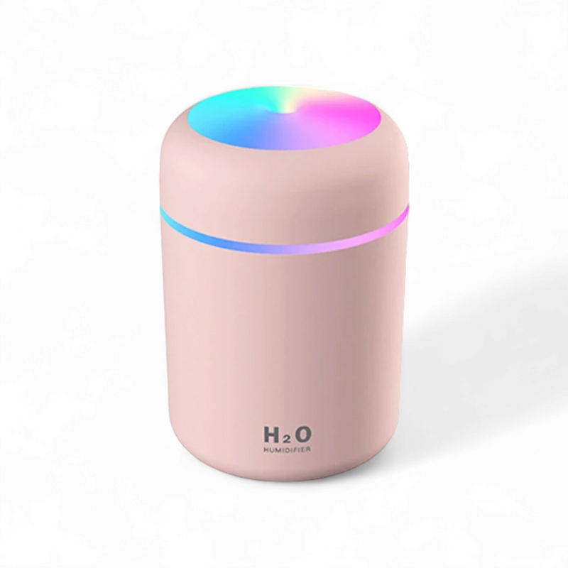 USB Colorful Humidifier  DQ107 Multicolor Colorful Cup Humidifier Cool Mist Mini USB Aroma Diffuser for Bedroom Home Car Plant Purifier