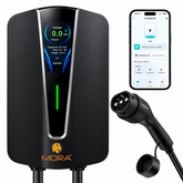 MORA Q8 7KW AC EV Charging Station IP66 – Single Phase Type 2 Charger, 32A, WiFi & RFID, 230V