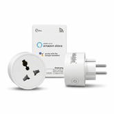 Reliable Electric 2 Pin Smart WiFi Plug 20A with Energy Monitor | Universal EU Plug | Tuya Smart Life | Alexa & Google Home Compatible