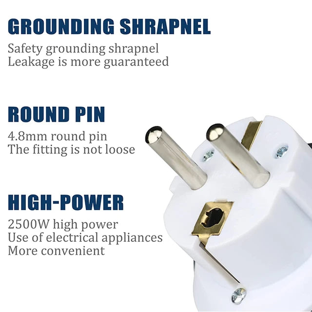 Marken Universal Ac Adapter European Plug Socket