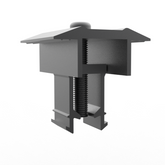 BHS Aluminum Mid Clamp  for Solar Mount With Base & Bolt