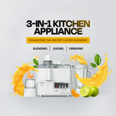 Panasonic MJ-M176P 3in1 Juicer Blender and grinder