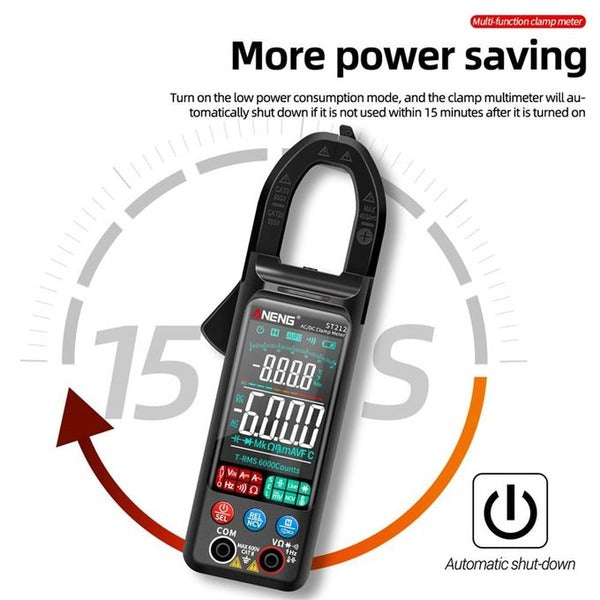 ANENG ST212 Digital DC/AC Clamp Meter Current 400A Amp Multimeter Large Color Screen in Pakistan
