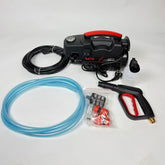 SATO Japan High-Pressure Washer 1.4kW | 130 Bar, 10L/Min Flow with Accessories (220V EU Plug)