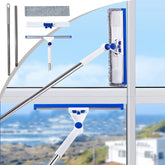 2 In 1 Window Washing Squeege and Wiper – 4Ft