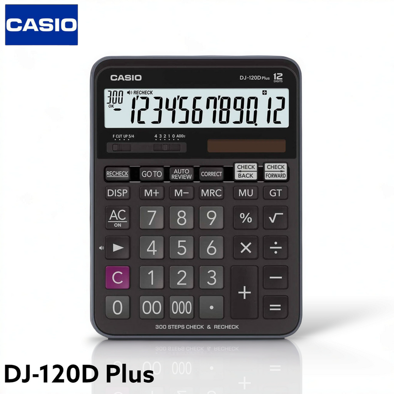 Casio DJ-120D Plus Calculator Original