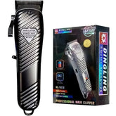 Dingling RF-1972 Professional Hair Clipper – Cordless Rechargeable Barber Trimmer with Stainless Steel Blades