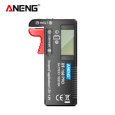 ANENG BT-168 PRO Digital Battery Volt Tester | Universal Lithium, AAA, AA & Button Cell Checker