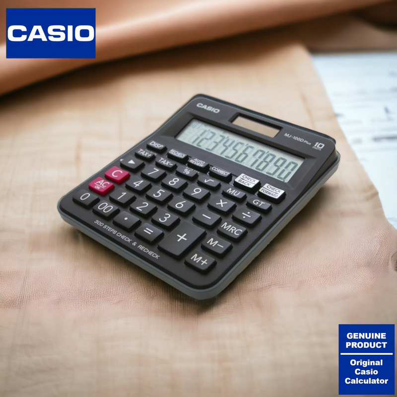 Casio MJ-100D Plus Calculator Original