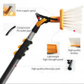 Long Range Solar Panel And Glass Panel Cleaning Manual Brush