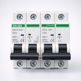 GA&DA GDTS-63F 2P+2P AC MTS 63A 400V – Reliable Manual Transfer Switch for Dual Power Systems