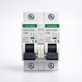 GA&DA GDTS-63F 1P+1P AC MTS 63A 230/400V 6000A – Reliable Manual Transfer Switch for Power Control
