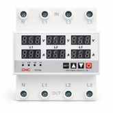 CNC YC9VA-3 & YC7VA 4 Pole 3 Phase Voltage And Current Protector