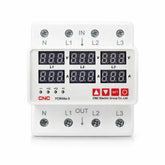 CNC YC6VAs-3 100A Three Phase Adjustable Voltage & Current Protector | Over & Under Voltage Protection Device