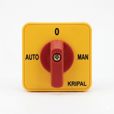 Kripal UKG1-20 3 Pole Auto-0-Manual Selector Switch 16A | Programme 61027 | Surface Mount 48×48mm