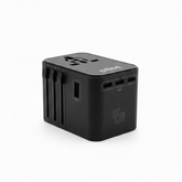 Pilot Universal Travel Adapter PD 45W – Fast Charging USB-C PD, 2500W All-in-One International Power Adapter with Safety Fuse