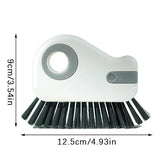 Window Groove Cleaner Brush | Slim Track Cleaning Brush for Window & Sliding Door Grooves