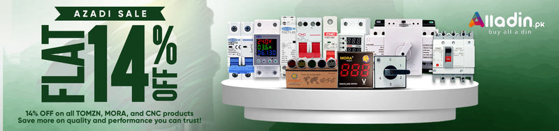 AZADI SALE: Up to 14% OFF on Tomzn, Mora, and CNC products