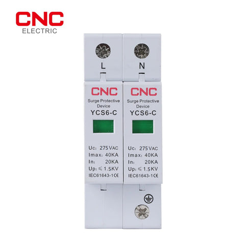 CNC YCS6-C 2P 275V AC SPD House Surge Protector