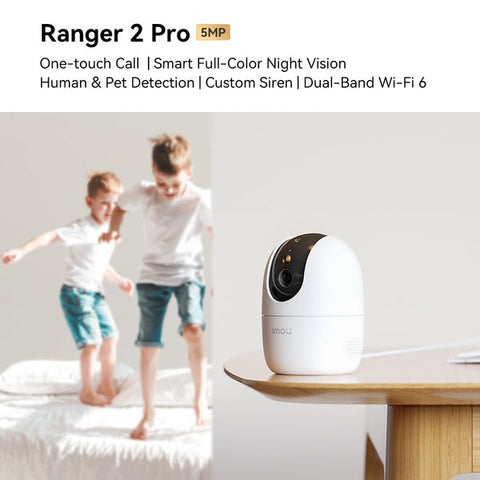 IMOU Ranger 2 / Ranger 2 Pro Smart WiFi PTZ Security Camera (2MP / 3MP / 5MP) | 360° Pan, AI Human Detection, Auto Tracking, Night Vision & WiFi 6 Variants
