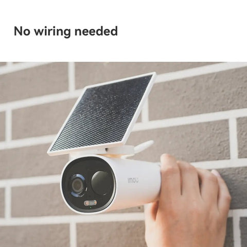 IMOU K9DCP-3T0WE-V2 Cell 3C Wireless Security Camera with Battery & Solar Panel – 5000mAh, USB-C Fast Charging, Color Night Vision