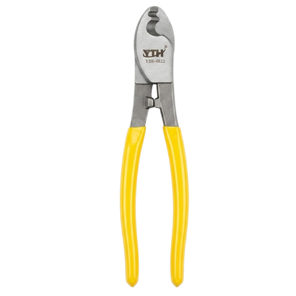 YTH 0822 Cable Cutter Plier – Heavy Duty Wire & Cable Cutting Tool | Sharp Precision Steel Cutter for Electricians