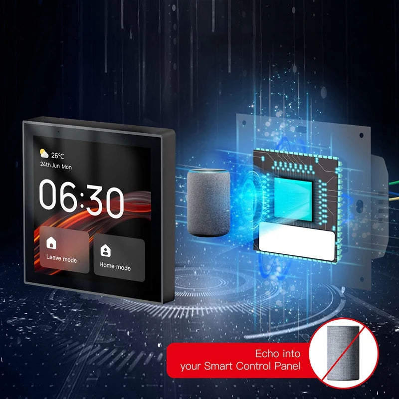 FBT-X-LC WIFI Multifunctional Touch Screen Control Panel 4 Inch In-Wal ...