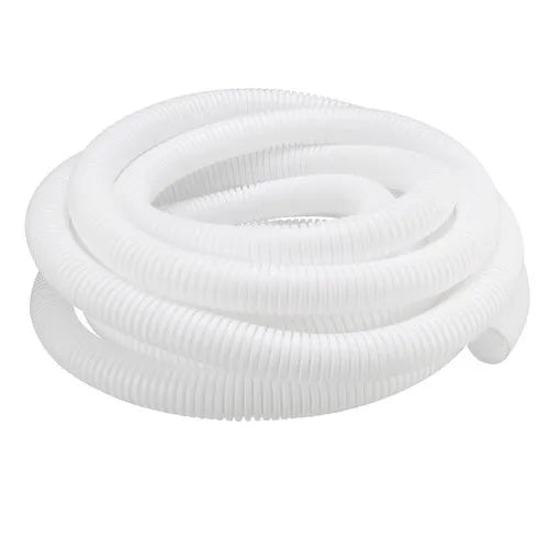 White Color Flexible Pipe in Quality Plastic Material
