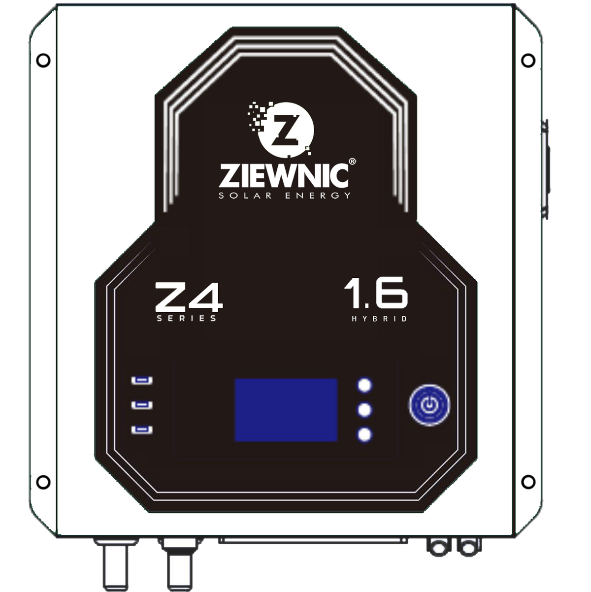 Ziewnic Z4 Series Hybrid Inverter 1.6 (KVA) Built-in 60 AMP MPPT With Official Warranty