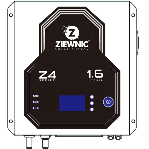 Ziewnic Z4 Series Hybrid Inverter 1.6 (KVA) Built-in 60 AMP MPPT With Official Warranty