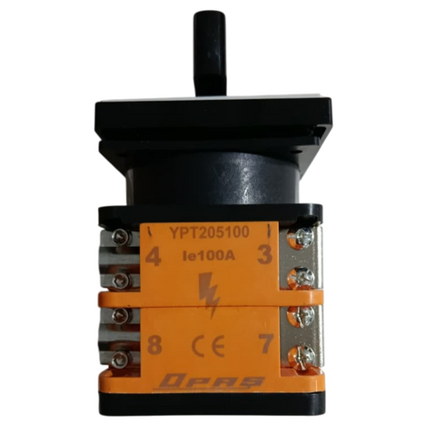 OPAS 2 Line Rotary Change Over Phase Selector Switch