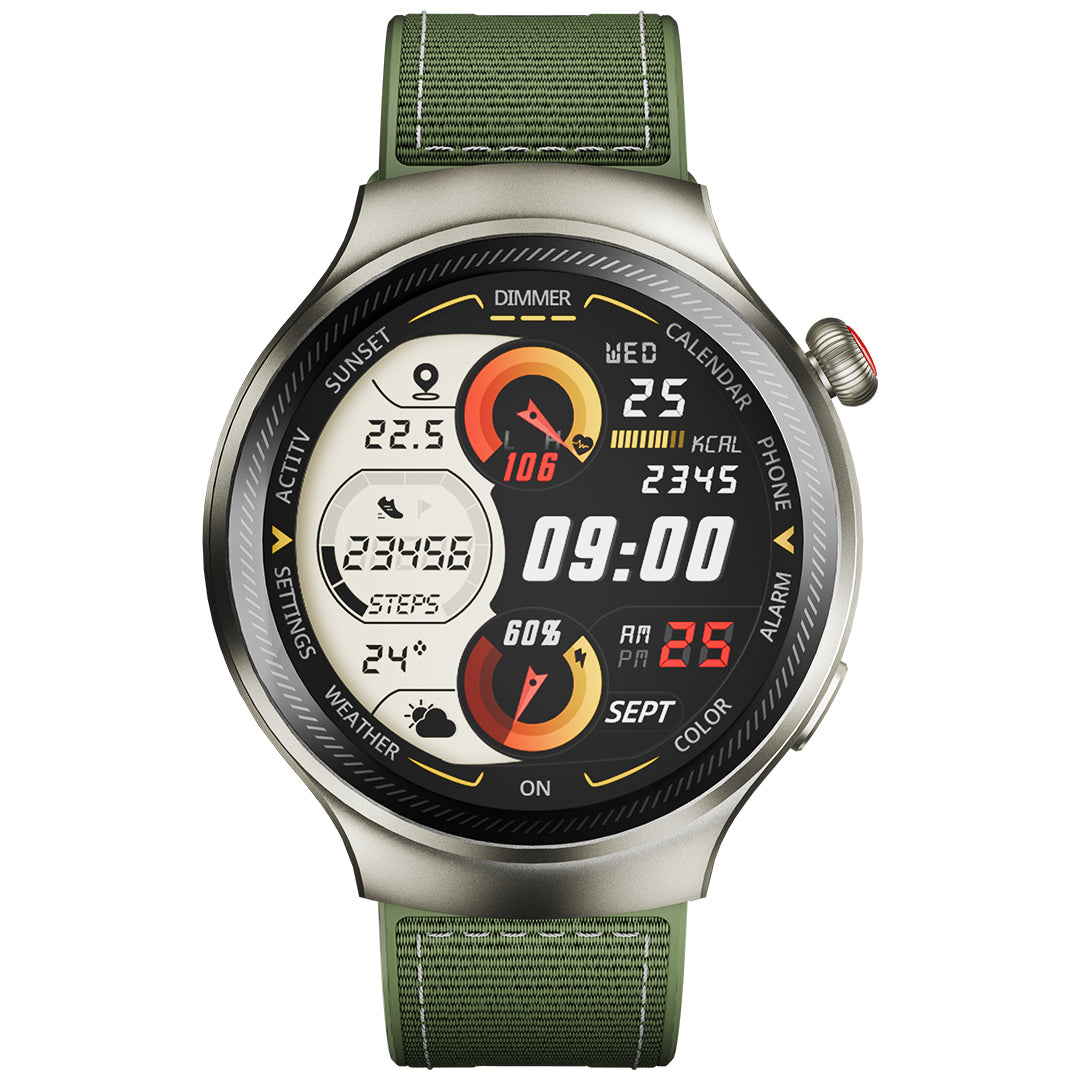itel ISW-O43 Smartwatch | 1.43″ AMOLED Display, 5-Minute Fast Charge, IP68 Waterproof, 100+ Sports Modes