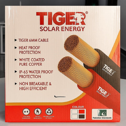 Tiger 6mm Double Jacket White Copper Coil – 80 Yards