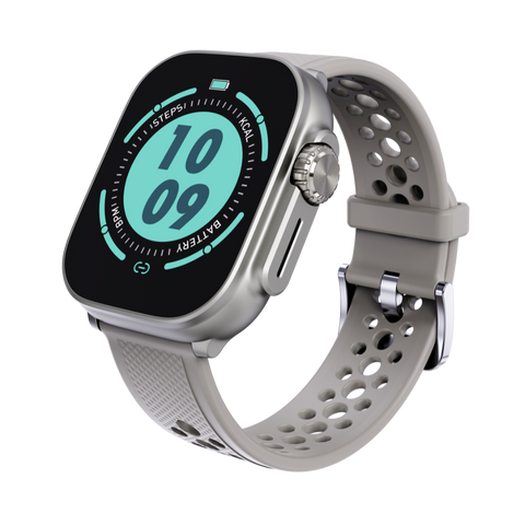 itel Lux L1 Smart Watch with 2.01" HD Display, Bluetooth Calling, 600mAh Battery, IP68 Waterproof & Health Monitoring