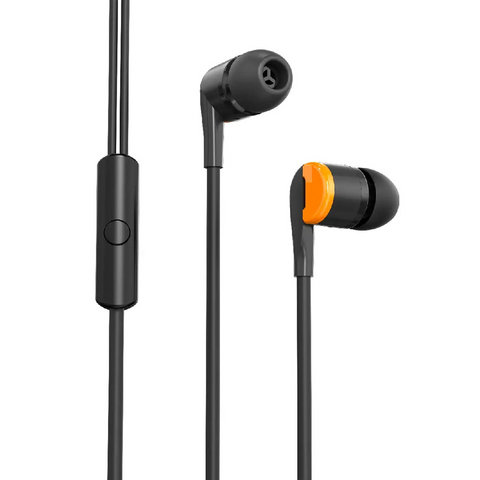 itel Heavy Bass Earphone K9 Pro – 10mm Large Driver, In-Line Mic, Music & Call Control, Tangle-Free Wired Earphones